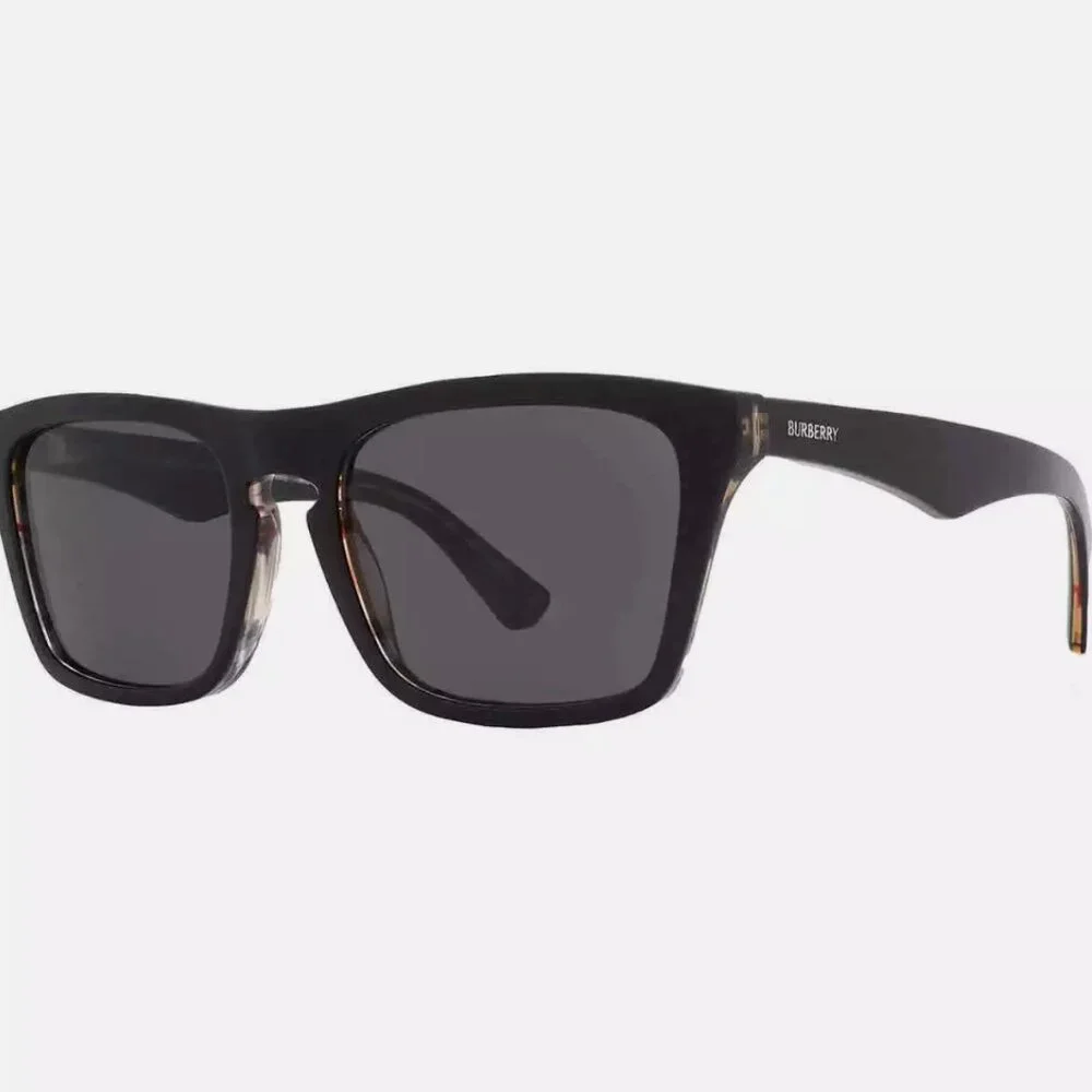 SALE! Burberry Dark 57MM Square Men's Sunglasses
